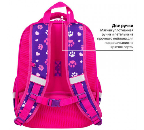 Ранец BRAUBERG FIT, 2 отделения, 
