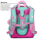 Ранец BRAUBERG SHINY, 2 отделения, с брелоком, 