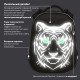Ранец BRAUBERG SHINY, 2 отделения, с брелоком, 