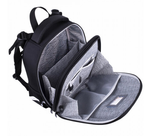 Ранец BRAUBERG SHINY, 2 отделения, с брелоком, 