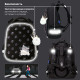 Ранец BRAUBERG LUMINOUS, 2 отделения, с брелоком, 