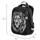 Ранец BRAUBERG SHINY, 2 отделения, с брелоком, 