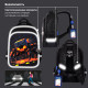Ранец BRAUBERG QUADRO, 3 отделения, с брелоком, 