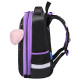 Ранец BRAUBERG SHINY, 2 отделения, с брелоком, 