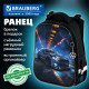 Ранец BRAUBERG ORIGINAL, 2 отделения, с брелоком, 