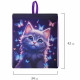 Мешок для обуви BRAUBERG KIDS, с петлей, 42х34 см, 