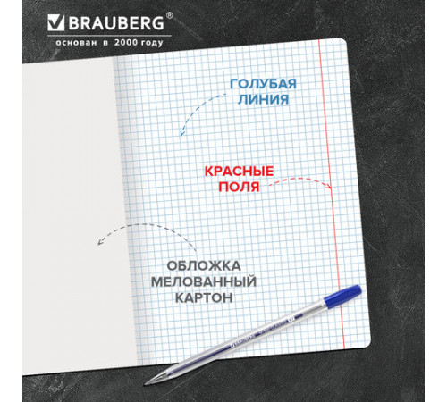 Тетрадь 18 л. BRAUBERG 