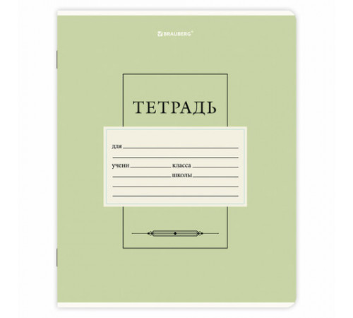 Тетради ДЭК 18 л. КОМПЛЕКТ 10 шт. BRAUBERG, линия, обложка картон, 