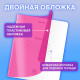 Тетрадь пластиковая обложка (НЕОН) 12 листов, клетка, BRAUBERG 