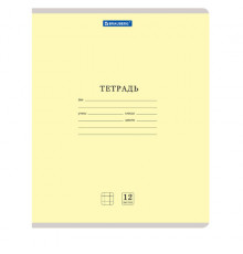 Тетради ДЭК 12 л. КОМПЛЕКТ 20 шт. BRAUBERG 