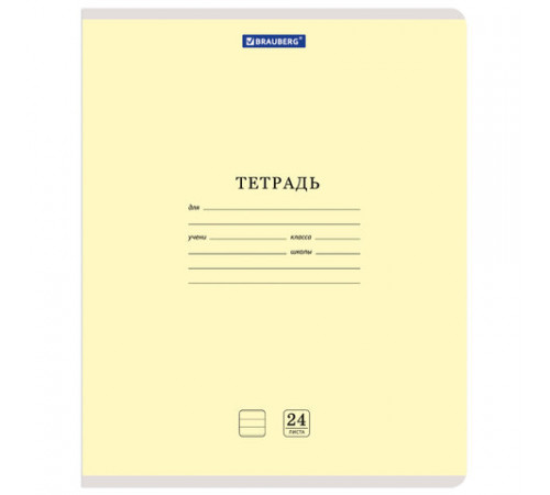 Тетради ДЭК 24 л. КОМПЛЕКТ 20 шт. BRAUBERG 