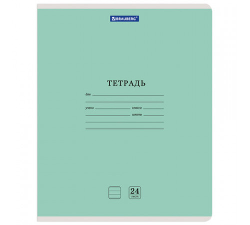 Тетради ДЭК 24 л. КОМПЛЕКТ 20 шт. BRAUBERG 