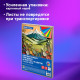 Цветная бумага А4 мелованная, 80 листов, 10 цветов, в коробе, BRAUBERG, 200х290 мм, 