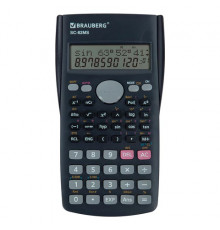Калькулятор инженерный BRAUBERG SC-82MS (158х85 мм), 240 функций, 10+2 разрядов, темно-синий, 271721