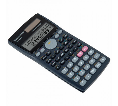 Калькулятор инженерный BRAUBERG SC-991MS (157x82 мм), 401 функция, 10+2 разрядов, двойное питание, 271724
