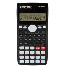 Калькулятор инженерный CROMEX (КРОМЕКС) CX-401BK (155х80 мм), 401 функция, 10+2 разрядов, черный, 273833
