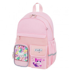 Рюкзак BRAUBERG PASTEL с термонашивками в комплекте, 