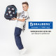 Рюкзак BRAUBERG OPTIMA, 2 отделения, с брелоком, 