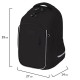 Рюкзак BRAUBERG INTENT, 2 отделения, 4 кармана, 