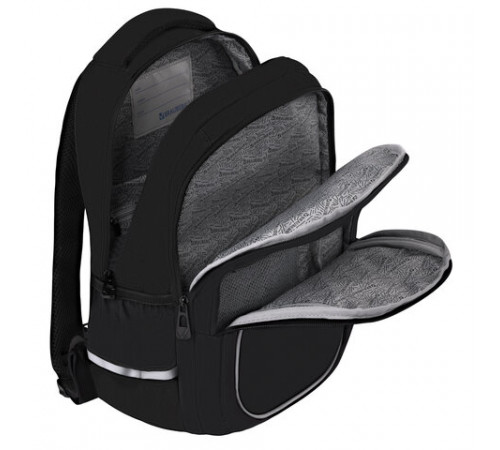 Рюкзак BRAUBERG INTENT, 2 отделения, 4 кармана, 