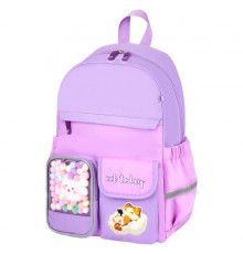 Рюкзак BRAUBERG PASTEL с термонашивками в комплекте, 