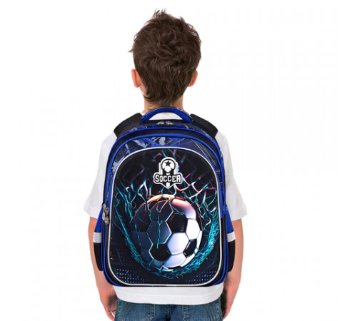 Рюкзак BRAUBERG KIDS FLOSSY, 2 отделения, 3 кармана, 
