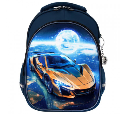 Рюкзак BRAUBERG OPTIMA, 2 отделения, с брелоком, 