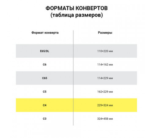 Конверты С4 (229х324 мм) КРАФТ, с клеевым слоем, 80 г/м2, КОМПЛЕКТ 25 шт., треугольный клапан, BRAUBERG, 112365