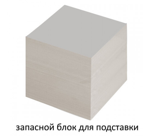 Блок для записей непроклеенный, 9х9х9 см, плотность 55 г/м2, белизна 70-80%, STAFF, 126575