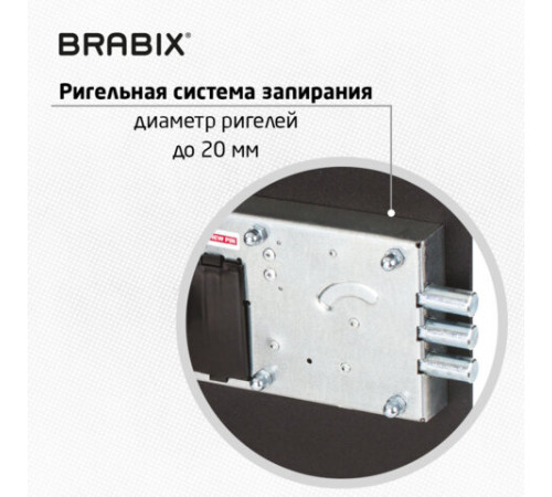 Сейф мебельный BRABIX 