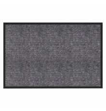 Коврик придверный 60х90 см, СЕРЫЙ, влаго-грязезащитный, 450 г/м2, ребристый, PRIMILA (ПРИМИЛА) EXTRA, 701024