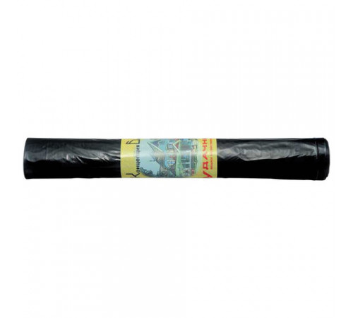 Мешки для мусора, 120 л, черные, в рулоне 10 шт., ПВД, 30 мкм, 70х110 см, КОНЦЕПЦИЯ БЫТА 