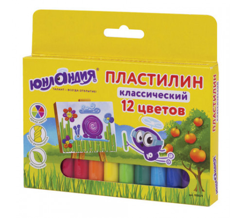 Пластилин классический ЮНЛАНДИЯ 