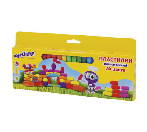 Пластилин классический ЮНЛАНДИЯ 