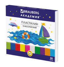 Пластилин классический BRAUBERG 