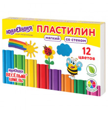 Пластилин мягкий ЮНЛАНДИЯ 