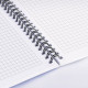 Тетради ДЭК А5 48 л. КОМПЛЕКТ 4 шт., BRAUBERG, гребень, клетка, 80 г/м, Soft-Touch, 