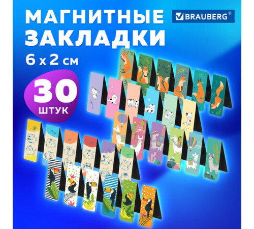 Закладки для книг МАГНИТНЫЕ, 