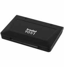 Штемпельная подушка TRODAT 9051, 90х50 мм, ЧЕРНАЯ, 56335