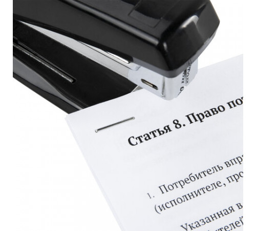 Скобы для степлера №24/6, 1000 штук, ОФИСМАГ, до 30 листов, 222086