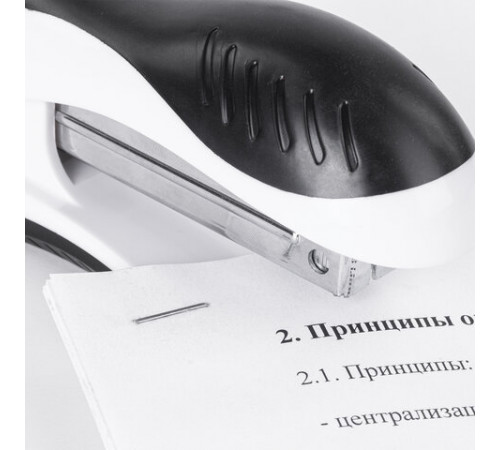 Скобы для степлера №24/6, 1000 штук, РОССИЯ, STAFF 