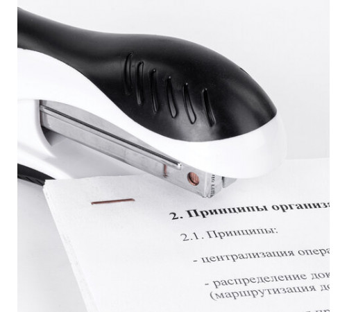 Скобы для степлера медное покрытие №24/6, 1000 штук, BRAUBERG 