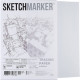 Калька А4 для печати и творчества, 90 г/м2, 100 листов, SKETCHMARKER, SM17119