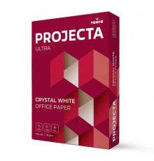 Бумага офисная А4, 80 г/м2, 500 л., марка А, PROJECTA ULTRA, Россия, 162% (CIE)