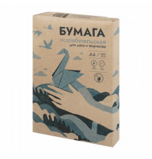 Бумага для пишущих машин А4, ГАЗЕТНАЯ, 43-47 г/м2, 500 листов, КОНДОПОГА