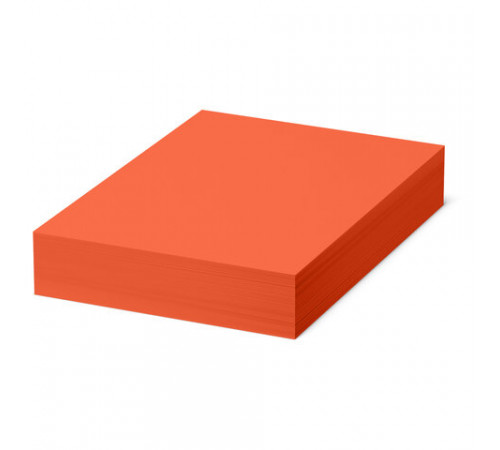 Бумага цветная CLAIREFONTAINE, А4, 80 г/м2, 500 л., интенсив, ярко-оранжевый, Франция, 1761C, 1761PC