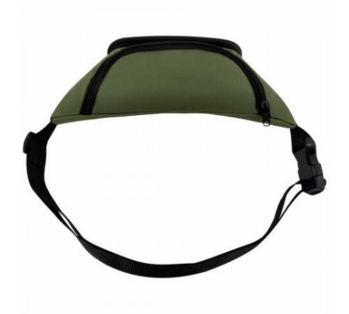 Сумка на пояс HEIKKI RIO (ХЕЙКИ), карман, регулируемый ремень, хаки, 30х12x10 см, 272616
