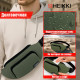 Сумка на пояс HEIKKI RIO (ХЕЙКИ), карман, регулируемый ремень, хаки, 30х12x10 см, 272616