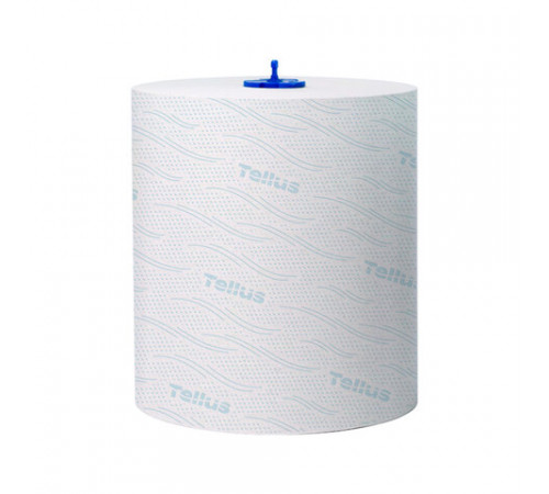 Полотенца бумажные рулонные 150 м, Tellus/TORK Matic (Система H1) ADVANCED, 2-слойные, белые, КОМПЛЕКТ 6 рулонов, 120067