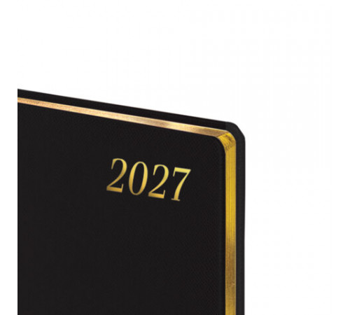 Еженедельник датированный 2027, БОЛЬШОЙ ФОРМАТ, 210х297 мм, А4, BRAUBERG 